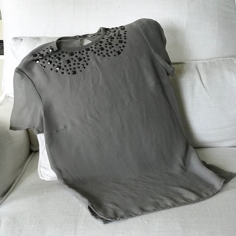 Urban Outfitters Sheer Blouse